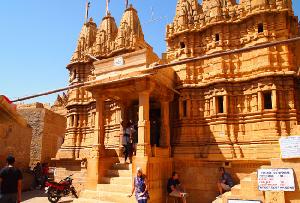 Jain Temples in Jaisalmer in Rajasthan