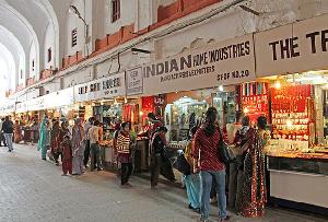 Meena Bazaar in Delhi, India