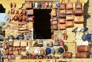 Sadar Bazaar in Jaisalmer, Rajasthan